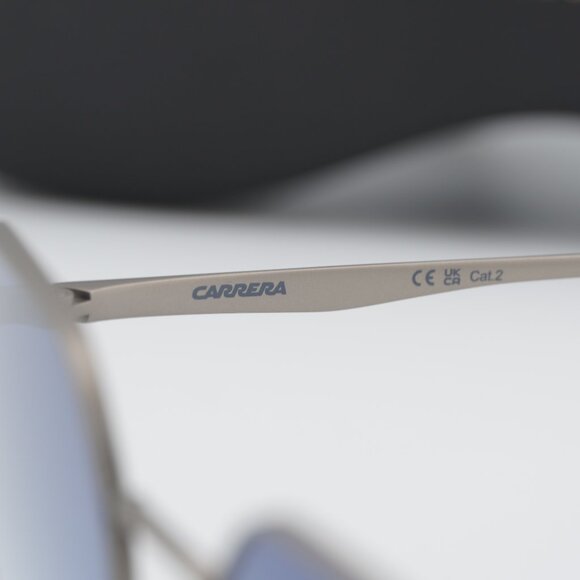 CARRERA 334/S 0R81 08 Geometric Sunglasses - Ruthenium/Blue Gradient - Picture 10 of 11